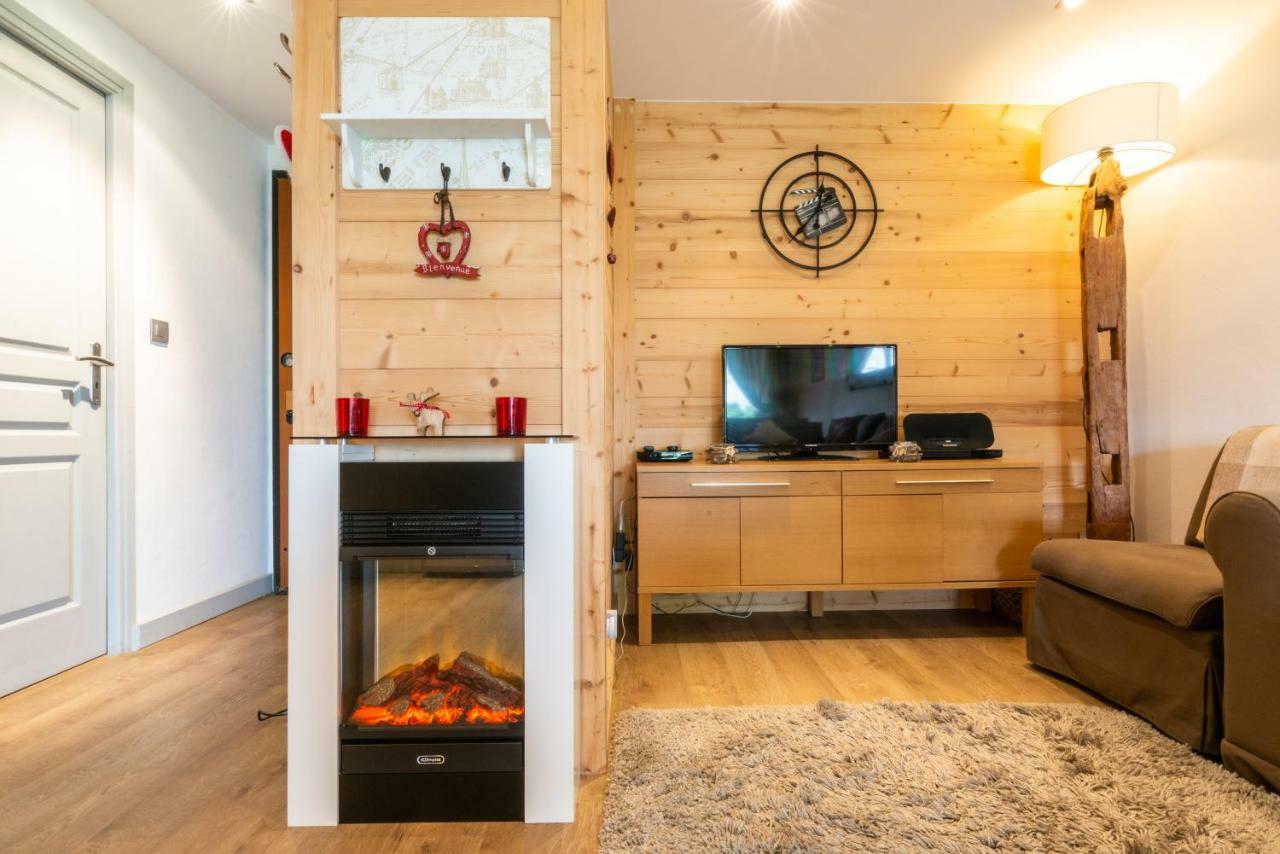 Charmant Apartment Chamonix Center With Mont Blanc View المظهر الخارجي الصورة