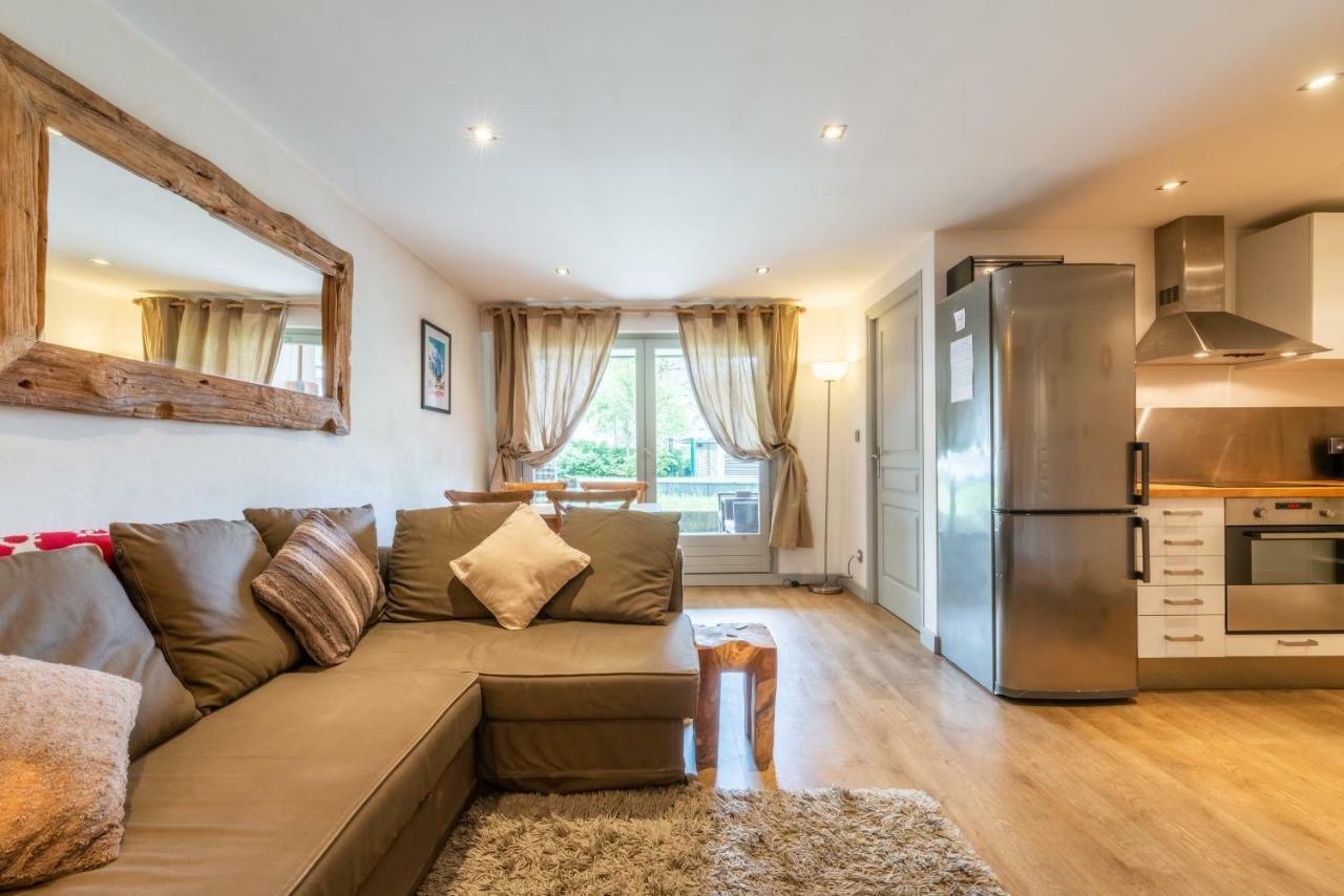 Charmant Apartment Chamonix Center With Mont Blanc View المظهر الخارجي الصورة