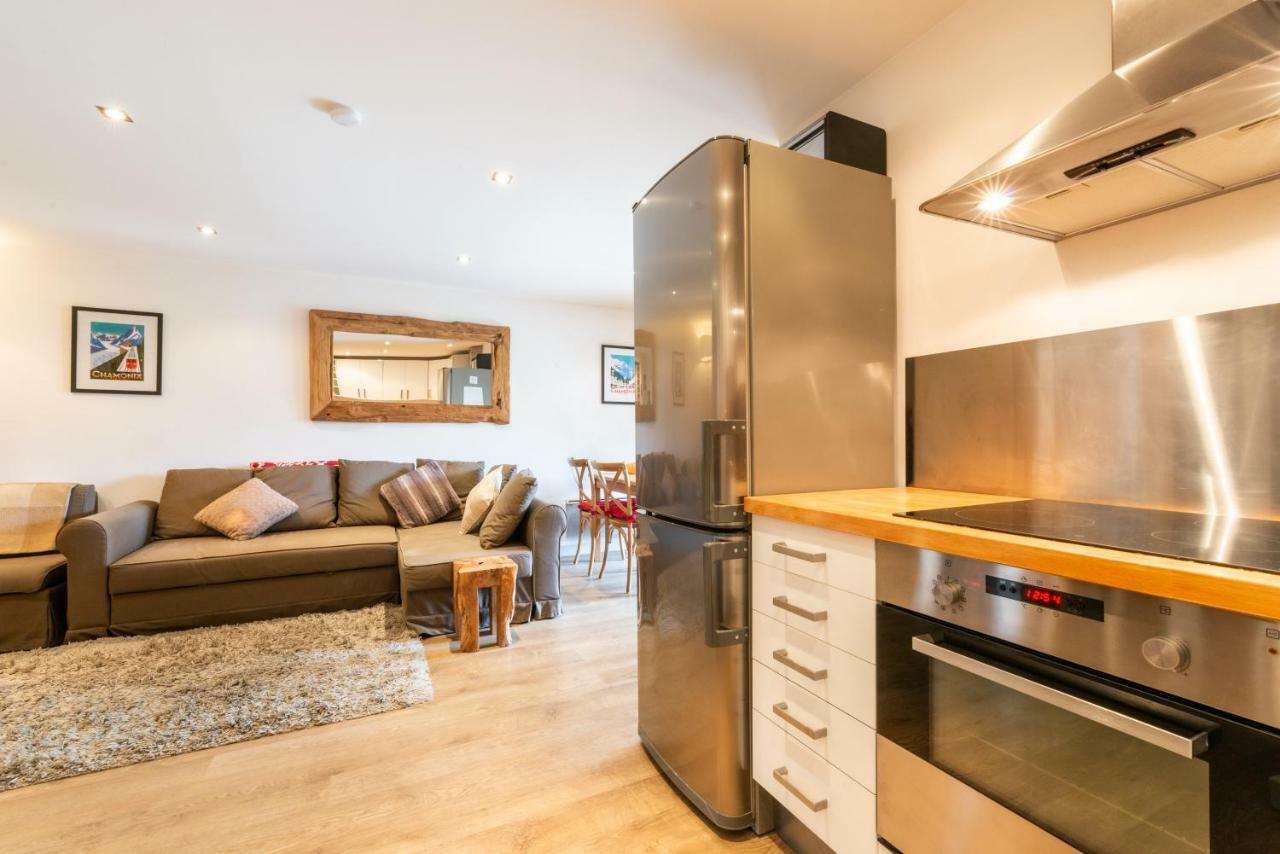 Charmant Apartment Chamonix Center With Mont Blanc View المظهر الخارجي الصورة